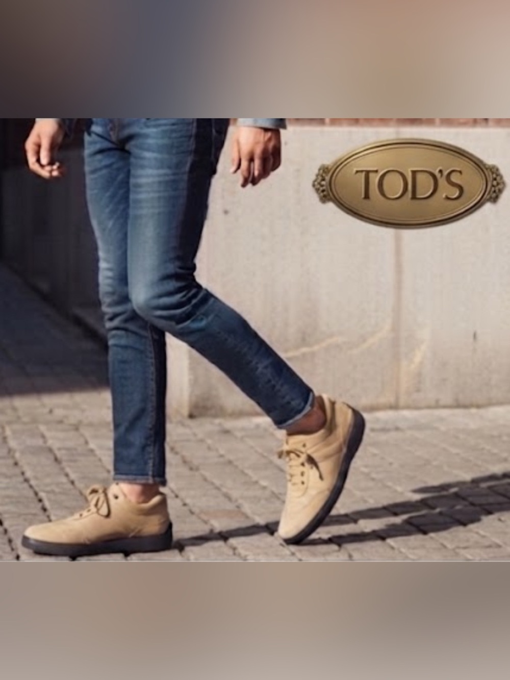 Authentic Tod’s vintage leather lace up men’s shoes sz 10.5